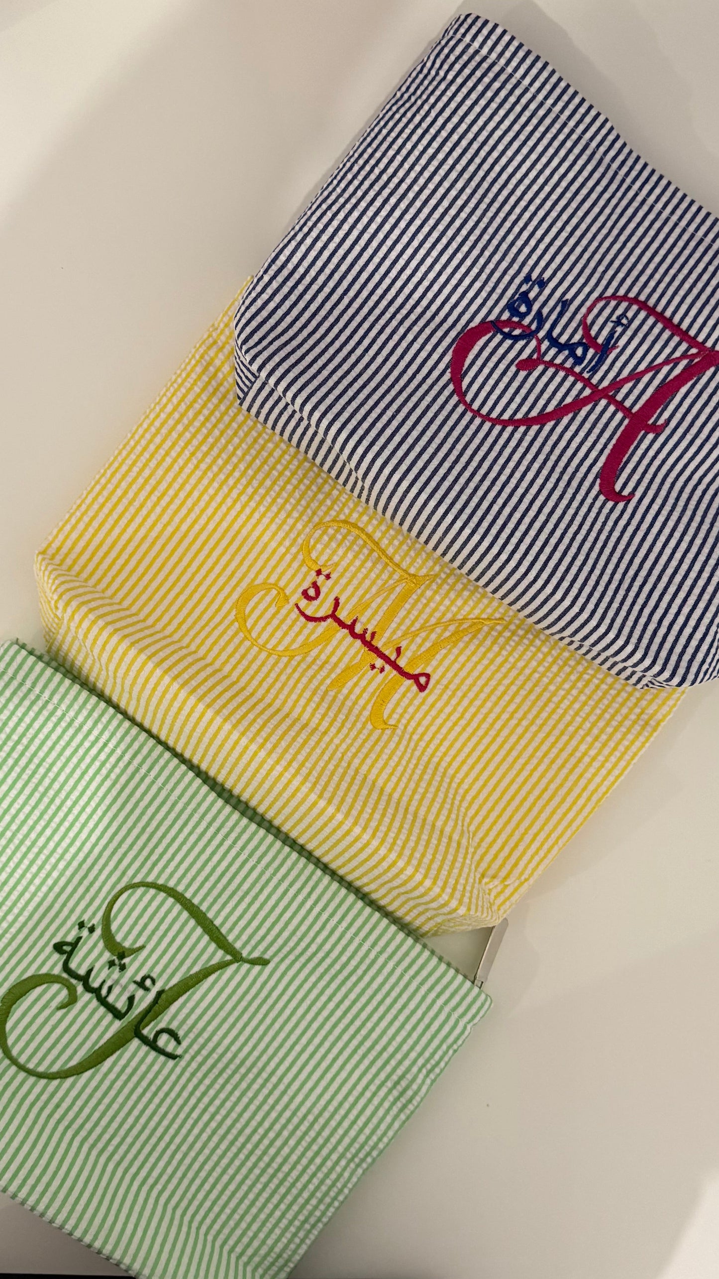 Stripe Carry-All Pouch