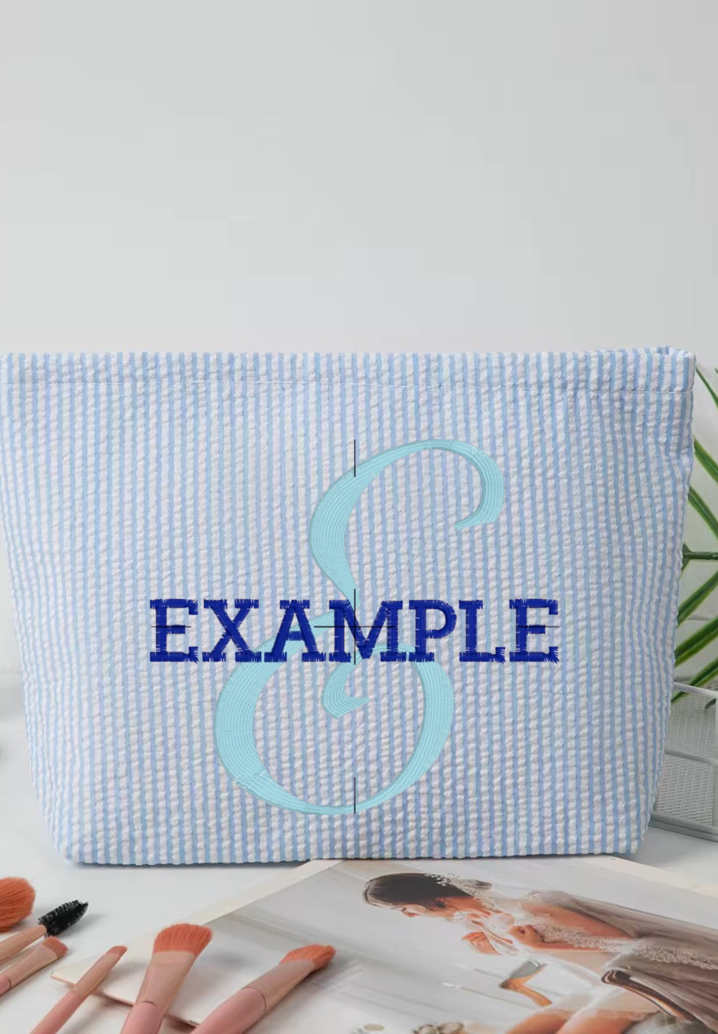 Stripe Carry-All Pouch