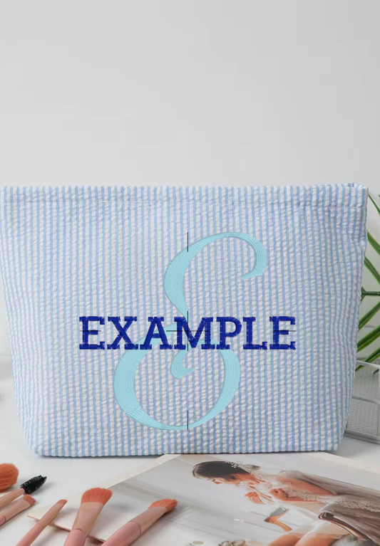 Stripe Carry-All Pouch