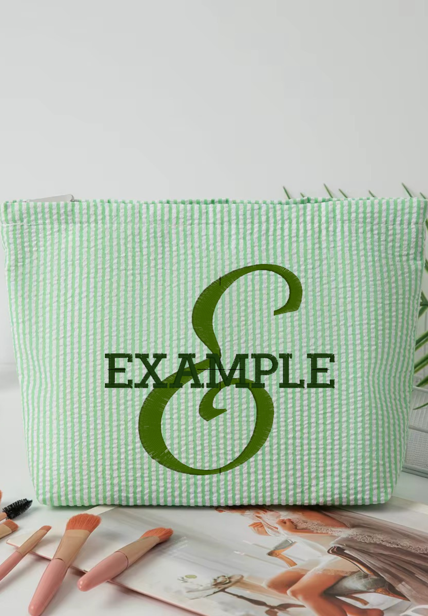 Stripe Carry-All Pouch