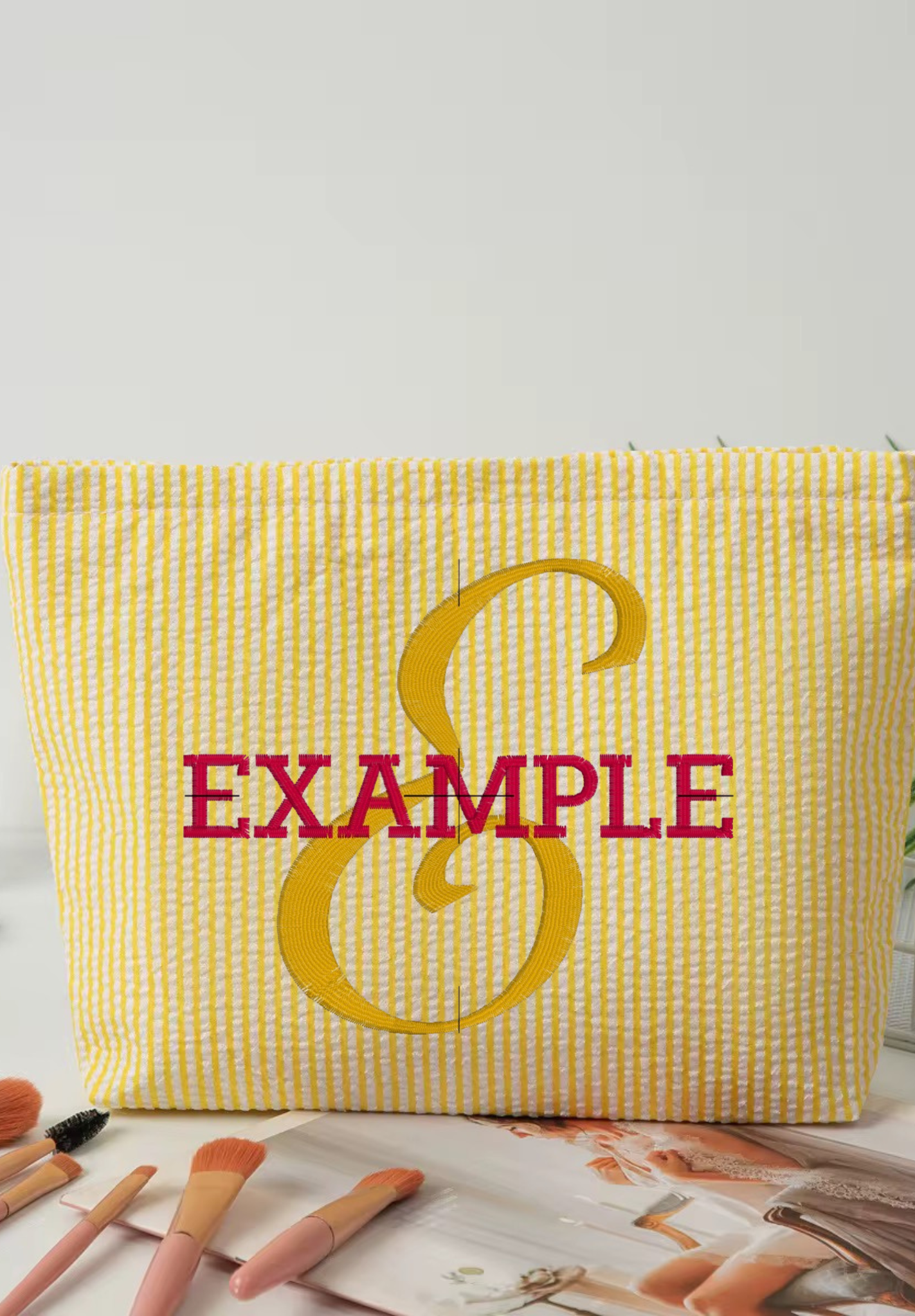 Stripe Carry-All Pouch