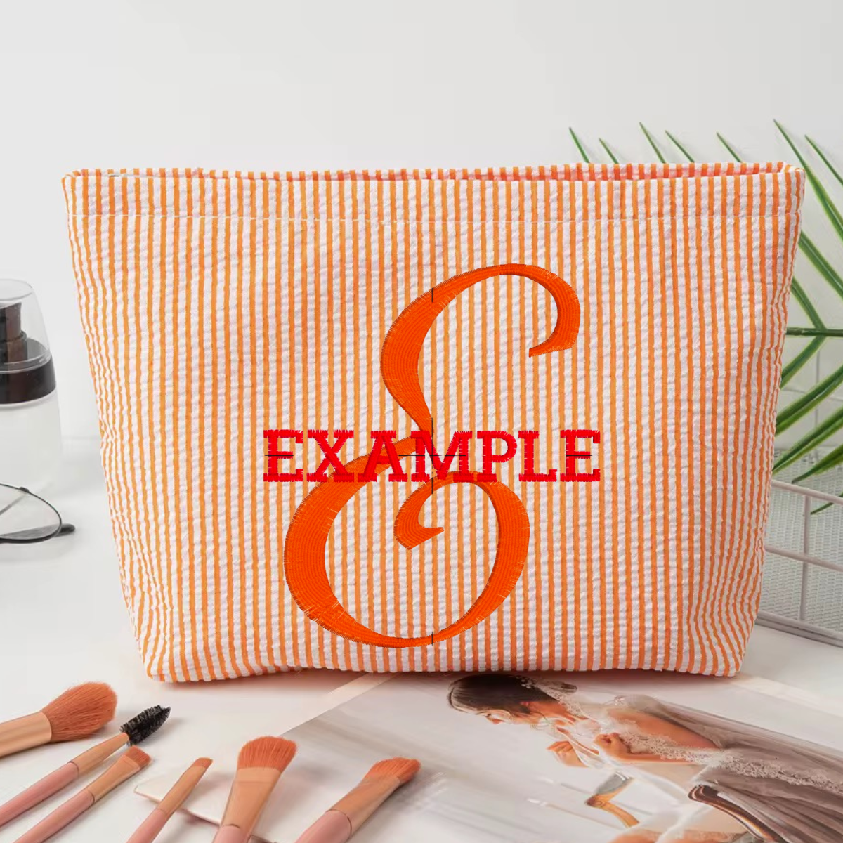 Stripe Carry-All Pouch