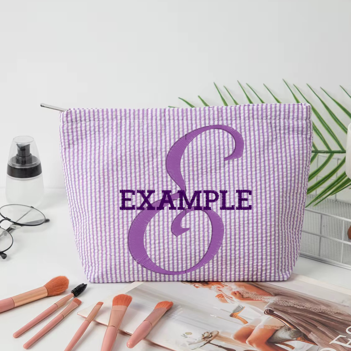 Stripe Carry-All Pouch